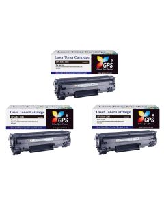 GPS Colour Your Dreams 88A Toner Cartridge for HP Laserjet P1007, P1008, M1213nf, M1136MFP, M126nw MFP, M1218nfs, M128fw MFP, M128fn MFP, M226dw, M226dn Printer-3Pack