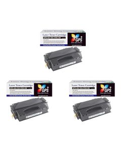 GPS Colour Your Dreams 49A Toner Cartridge Compatible for LJ Printers 1160, 1320, 1320N, 1320NW, 1320T, 1320TN, 1330, 3390, 3392-3Pack