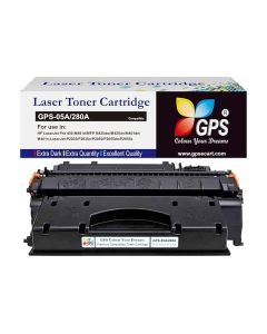 GPS Colour Your Dreams 05A Toner Cartridge for HP LJ 505A , CE505A , P2035, P2032, P2035n, P2055, P2055d, P2055x , P2055dn,Printers-1Pack
