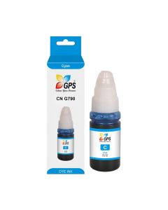 GPS Colour Your Dreams dye Ink Refill for Canon G Series GI 790 Compatible Canon PIXMA G1000, G1010, G1100, G2000, G2002, G2010, G2012, G2100, G3000, G3010, G3012, G3100, G4000, G4010 Printer-1Pcs Cyan