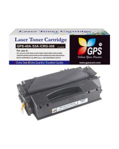 GPS Colour Your Dreams 53A Toner Cartridge Black for LJ HP P2010, P2014, P2015, P2015n, P2015d, P2015dn, P2015x, M2727nf, 3310, 3370 Printers-1Pack