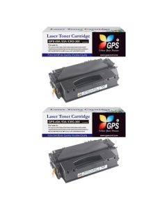 GPS Colour Your Dreams 53A Toner Cartridge Black for LJ HP P2010, P2014, P2015, P2015n, P2015d, P2015dn, P2015x, M2727nf, 3310, 3370 Printers-2Pack