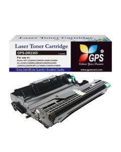 GPS Colour Your Dreams DR 2365 Drum Unit for Brother Printer - High Page Yield of 12000 Pages - Compatible with for Brother TN 2365 Toner Cartridge , HL-L2321D, DCP-L2541DW , DCP-L2520D Printers