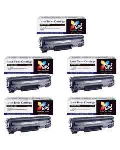 GPS Colour Your Dreams 88A Toner Cartridge for HP Laserjet P1007, P1008, M1213nf, M1136MFP, M126nw MFP, M1218nfs, M128fw MFP, M128fn MFP, M226dw, M226dn Printer-5Pack
