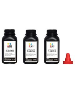 GPS Colour Your Dreams Toner Powder Refill for Brother TN 2365-100gm,Compatible Brother DHL-L2321D L2361DN L2366DW L2320d DCP-L2541DW L2520D MFC-L2701D L2701DW Pack of 3