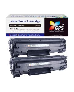 GPS Colour Your Dreams 88A Toner Cartridge for HP Laserjet P1007, P1008, M1213nf, M1136MFP, M126nw MFP, M1218nfs, M128fw MFP, M128fn MFP, M226dw, M226dn Printer-2Pack