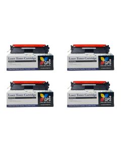 GPS Colour Your Dreams 18A Toner Cartridge Compatible for LJ Pro Printers M104, M104a, M104w, M132, MFP M132a, MFP M132fn, MFP M132fw, M132nw, M132snw-4Pack