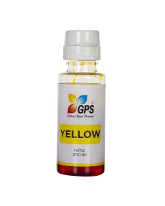 GPS Colour Your Dreams GT5810 Refill Dye Ink for HP GT51 GT52 Compatible for HP Ink Tank 115, 310, 315, 319, 410, 415, 419, 455, 500, 515, 530, 615, 5810, GT 5811, GT 5820 Printers-1Pcs Yellow